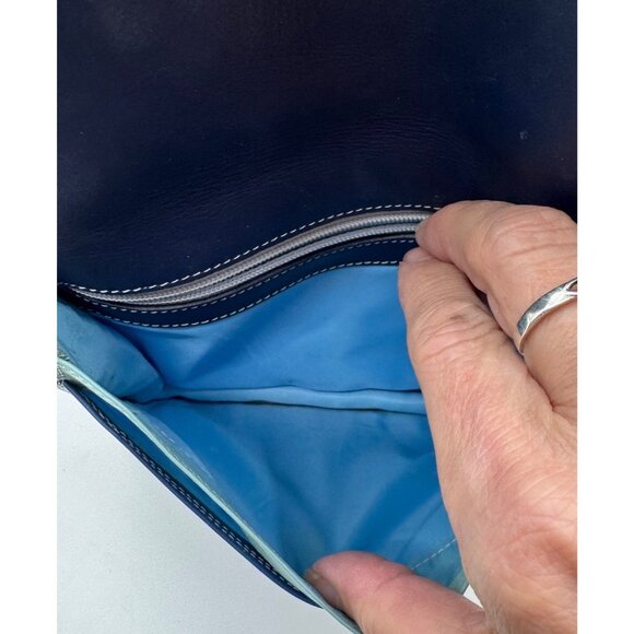 Mywalit Small Leather Travel Organizer Crossbody Wallet Purse With Adjustable St - Picture 11 of 15